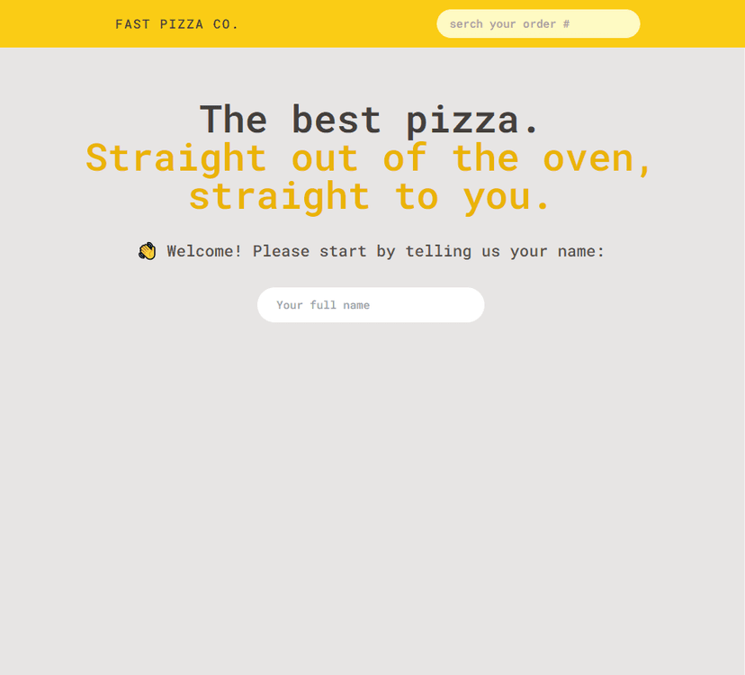 Fast_Pizza screenshot